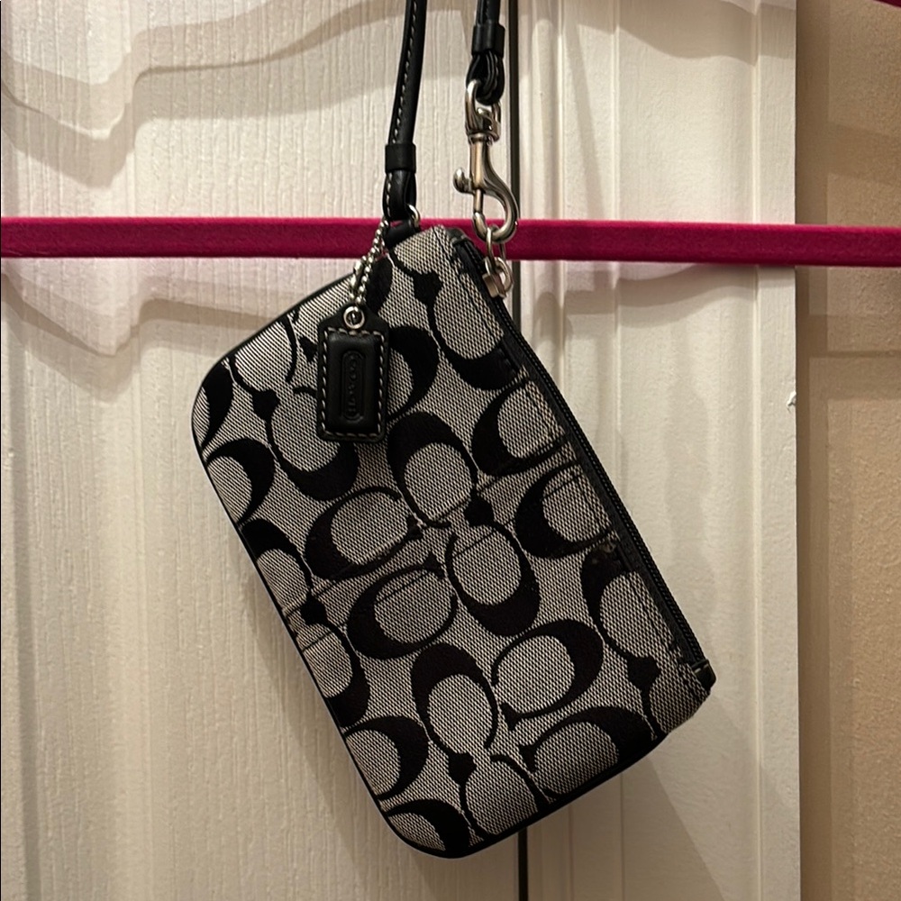 Coach Black and Grey Women's Bag - never used!